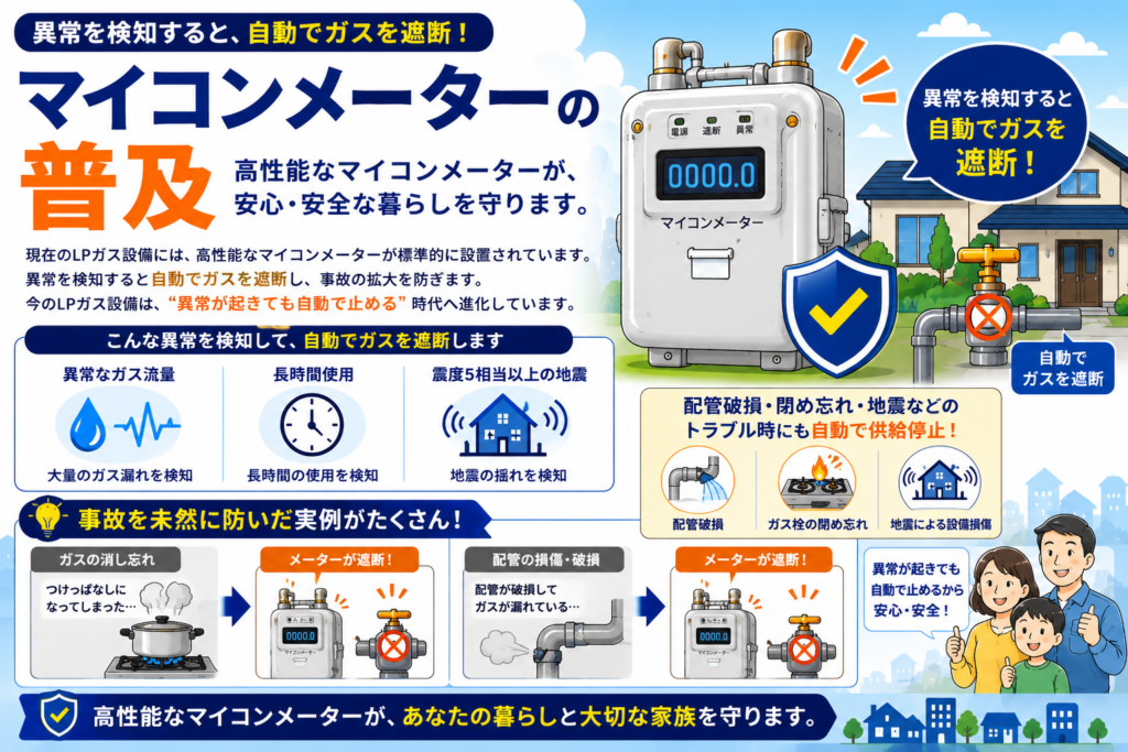 マイコンメーターの普及